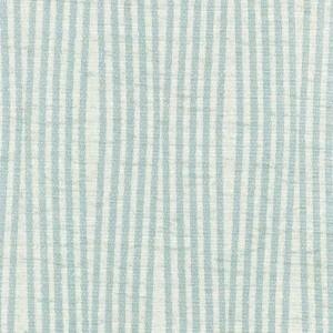 blue striped jacquard fabric from Wemyss