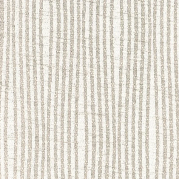Element Fabric - 04 Champagne by neutral striped jacquard fabric from Wemyss