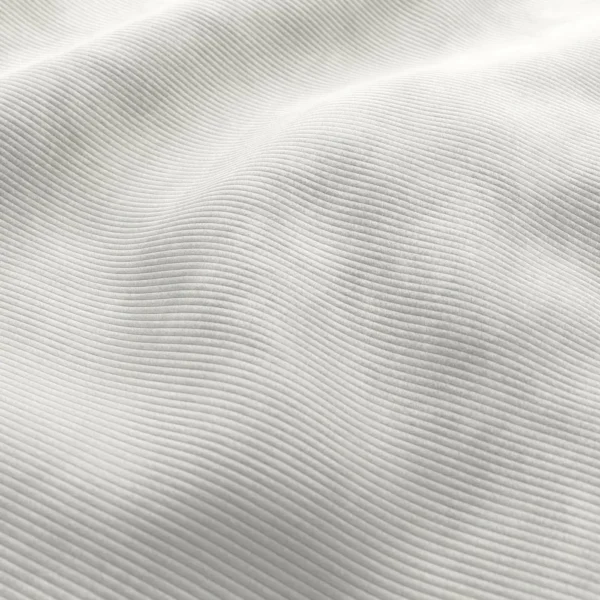 white striped velvet-chenille fabric from Wemyss