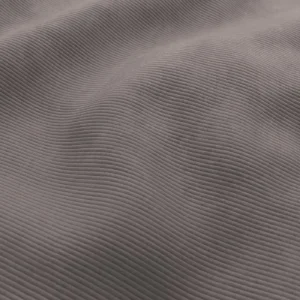 black-grey striped velvet-chenille fabric from Wemyss