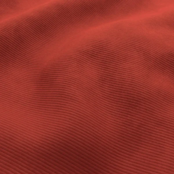red striped velvet-chenille fabric from Wemyss
