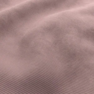 pink striped velvet-chenille fabric from Wemyss