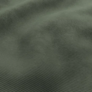 green striped velvet-chenille fabric from Wemyss