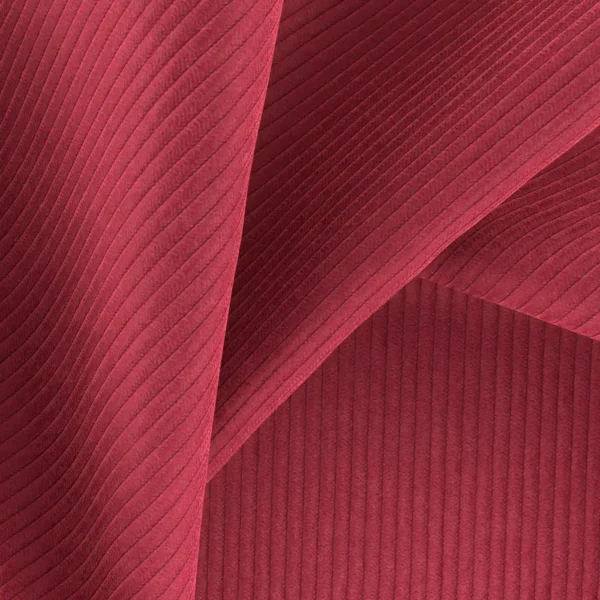 Ghent Fabric - 18 Maroon by red striped fabric with weave