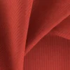 red striped fabric with weave