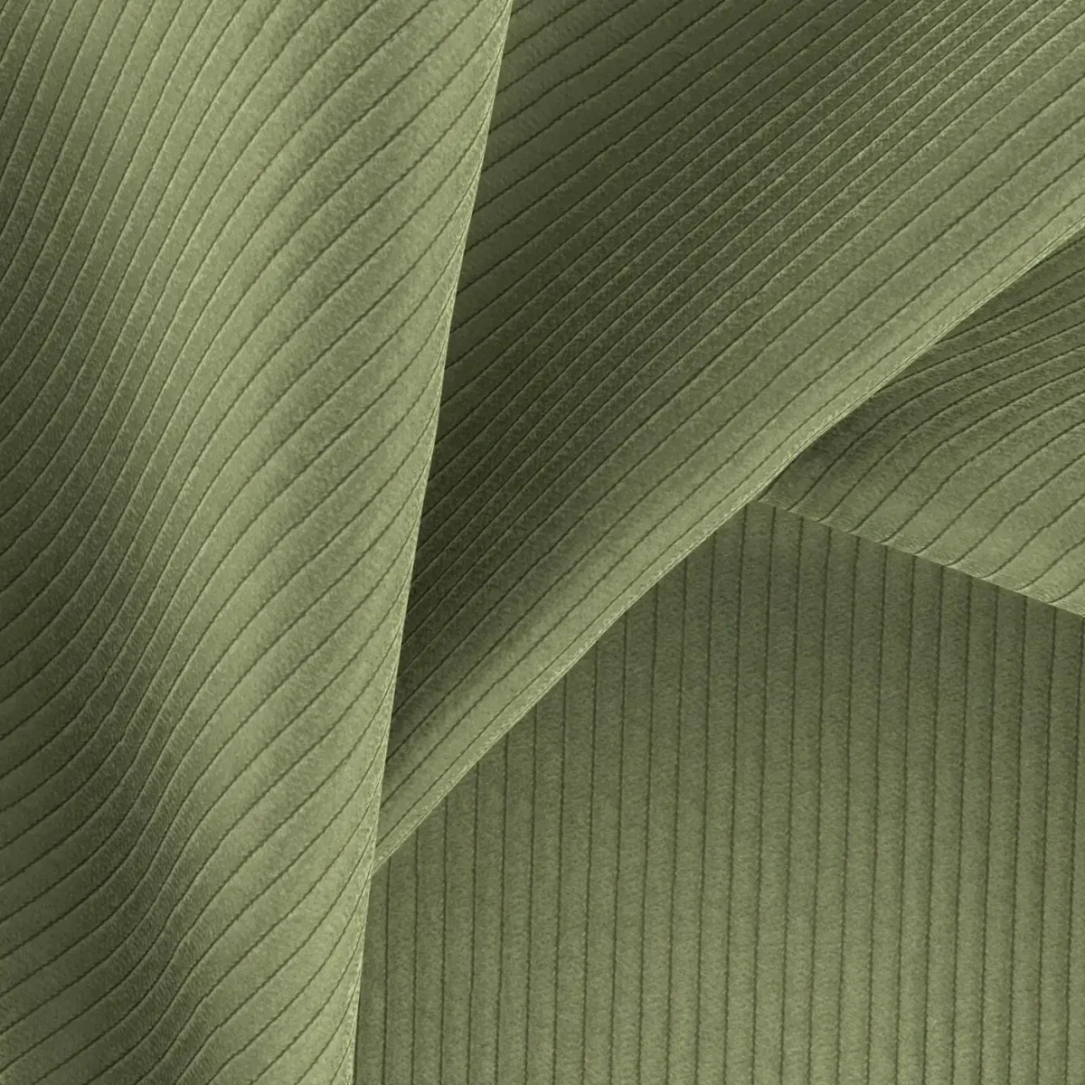 Ghent Fabric - 27 Matcha by green striped fabric with weave