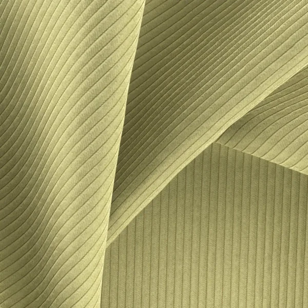 Ghent Fabric - 28 Avocado by green striped fabric with weave