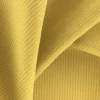 yellow striped fabric with weave