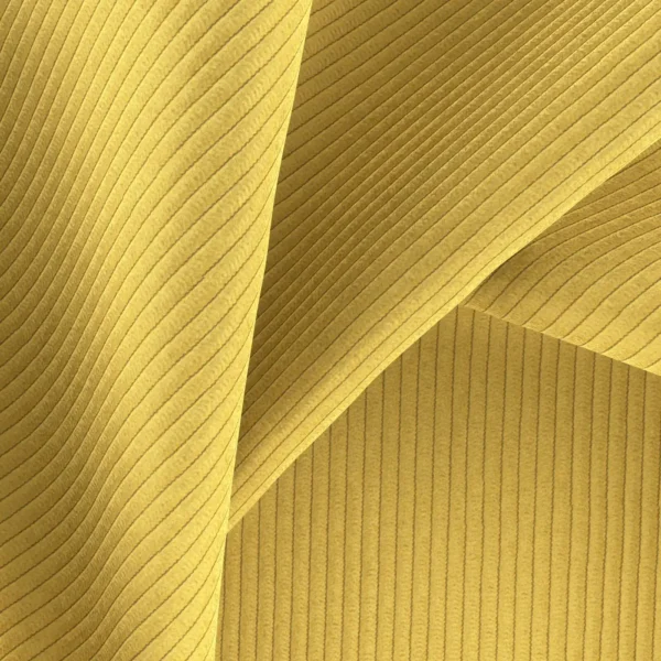 Ghent Fabric - 29 Ochre by yellow striped fabric with weave