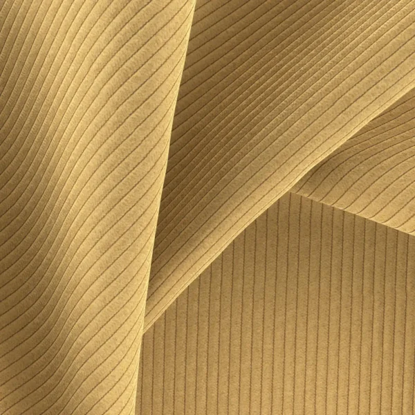 Ghent Fabric - 30 Amber by yellow striped fabric with weave