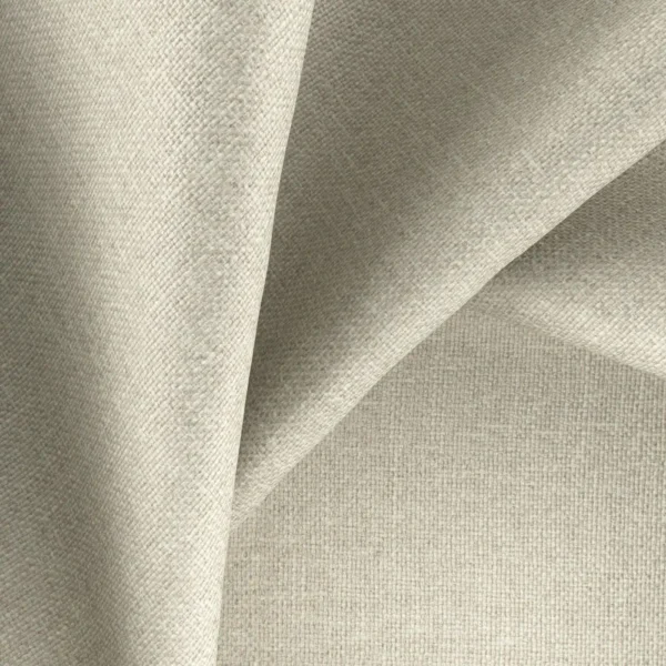 Tenby Fabric - 01 Rabbit by neutral plain fabric with weave