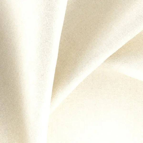 Tenby Fabric - 02 Dove by white plain fabric with weave