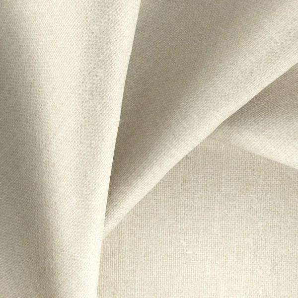 Tenby Fabric - 04 Calico by neutral plain fabric with weave