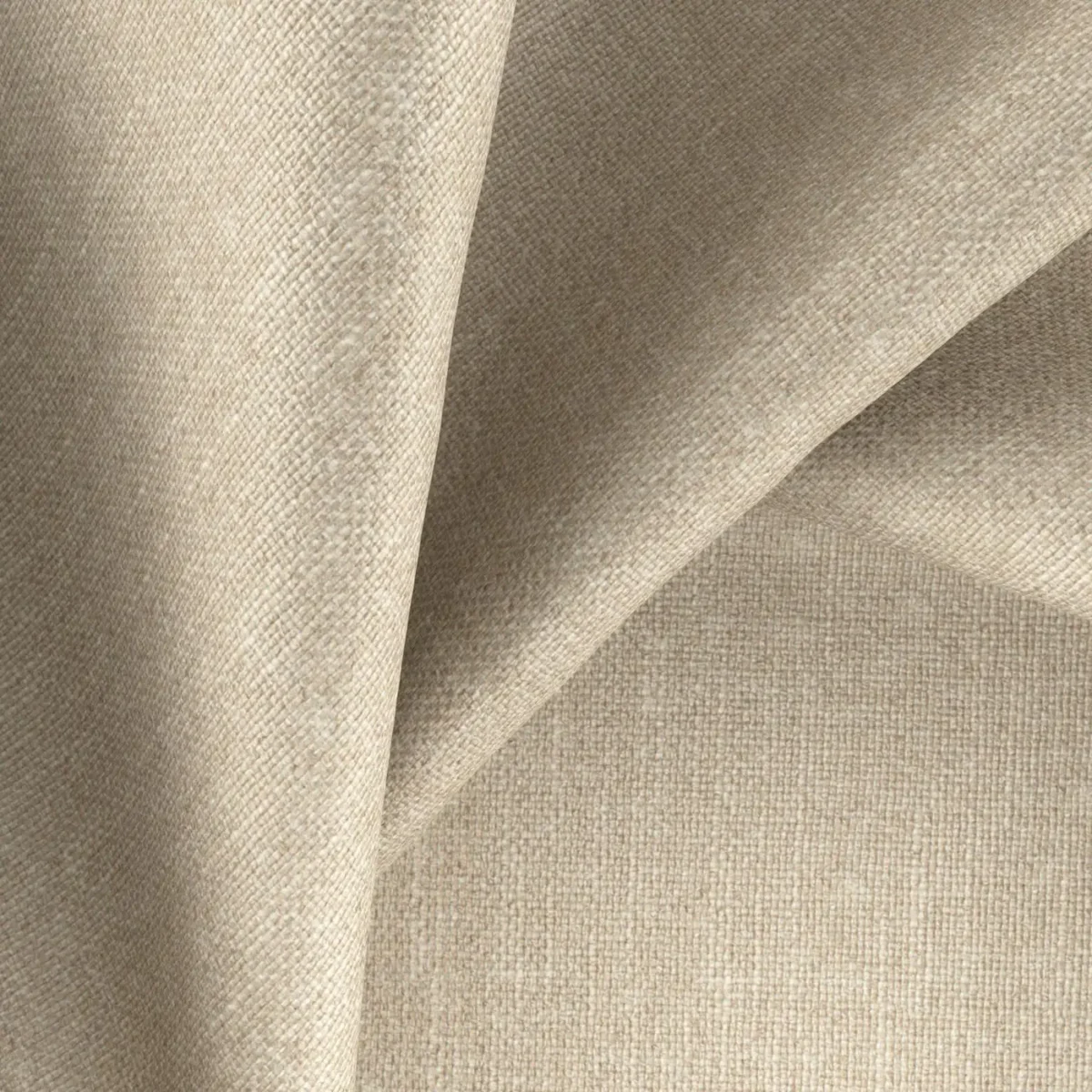Tenby Fabric - 09 Rope by neutral plain fabric with weave
