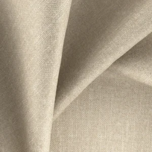 neutral plain fabric with weave