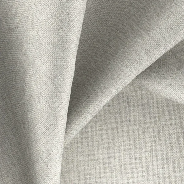 Tenby Fabric - 14 Mist by black-grey plain fabric with weave