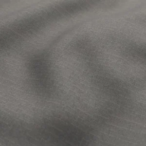 black-grey plain fabric with weave