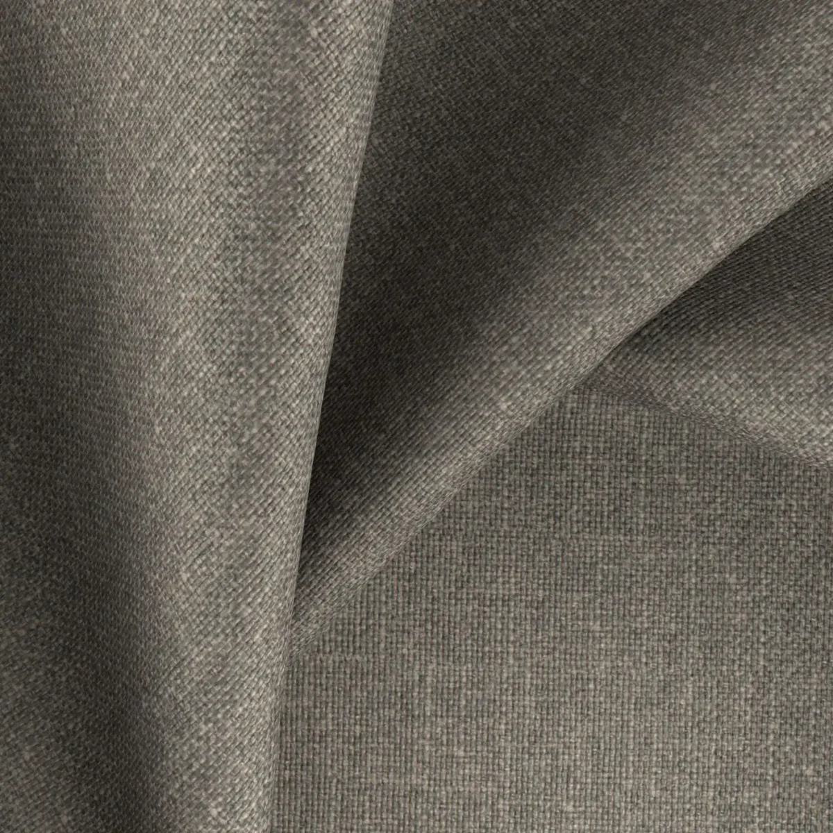Tenby Fabric - 17 Bark by black-grey plain fabric with weave