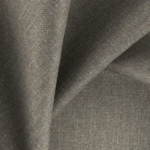 black-grey plain fabric with weave