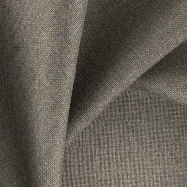 Tenby Fabric - 17 Bark by black-grey plain fabric with weave
