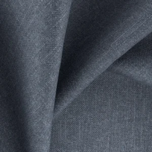 blue plain fabric with weave