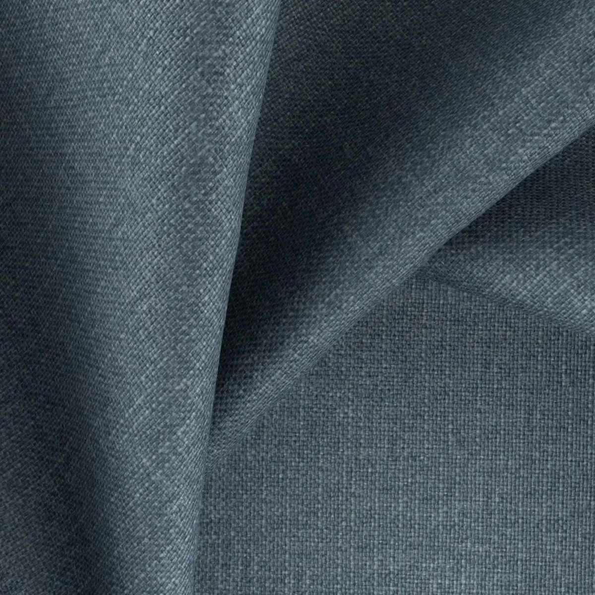 blue plain fabric with weave