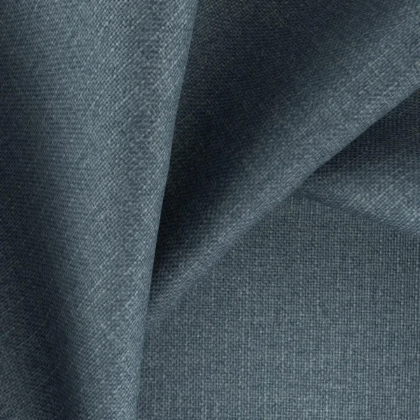 Tenby Fabric - 20 Sapphire by blue plain fabric with weave