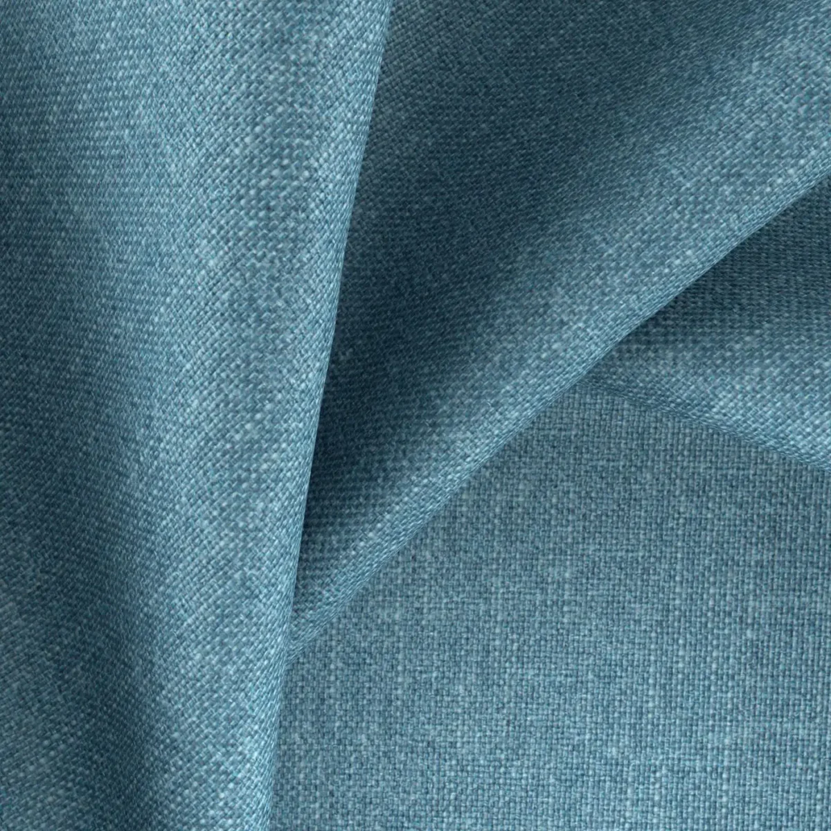 blue plain fabric with weave
