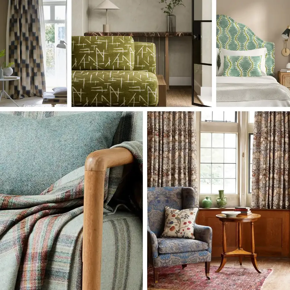 Fabrics, Colours & Textures for Autumn Interiors