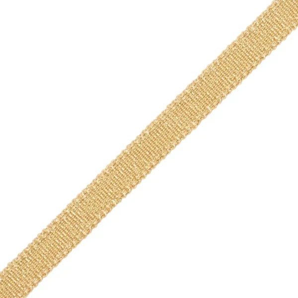 Cambridge 9/16" Metallic Braid by Variation: Cambridge 9/16" Metallic Braid - Gold Dust