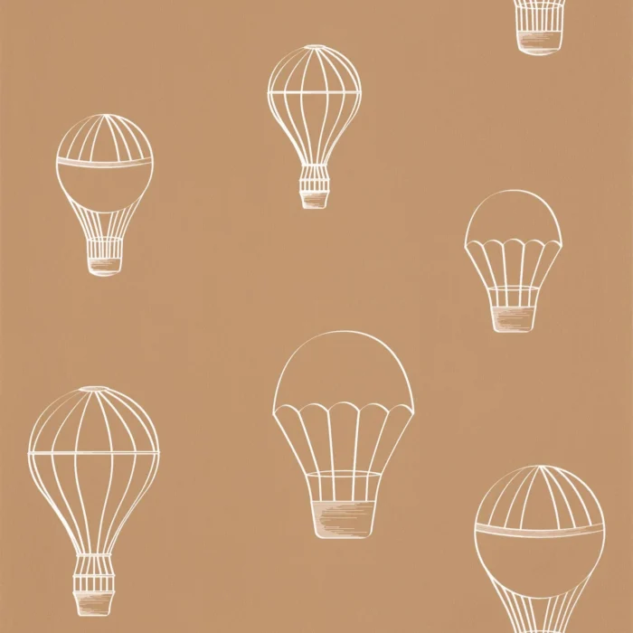 Voyager Wallpaper - Camel swatch
