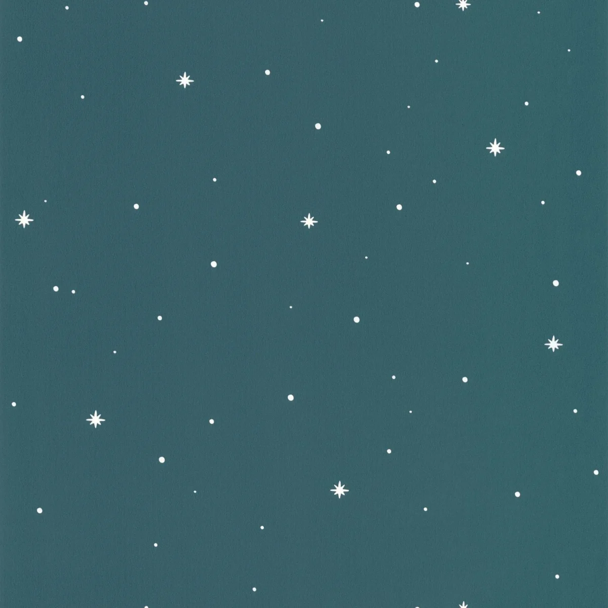 Rever Wallpaper - Bleu Nuit Phosphorescent by blue spotted wallpaper from caselio