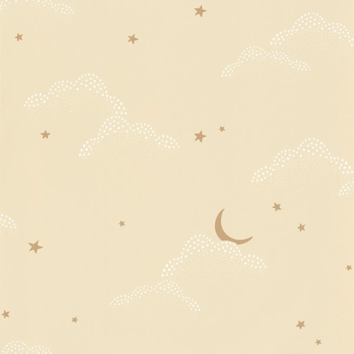 yellow children's wallpaper from caselio