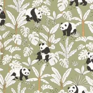 black-grey children's wallpaper from caselio