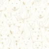 neutral children's wallpaper from caselio