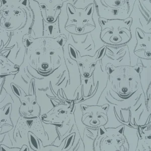 blue children's wallpaper from caselio