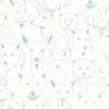 blue children's wallpaper from caselio