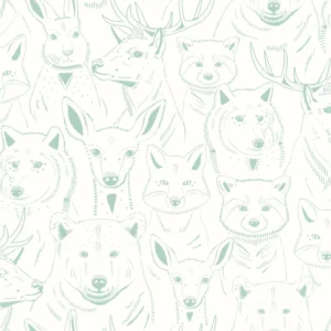 blue children's wallpaper from caselio