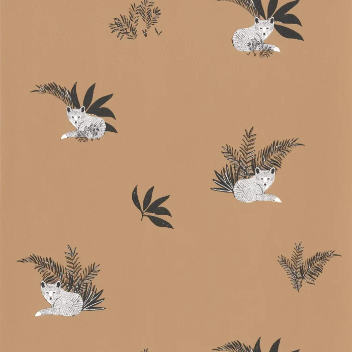 Contempler Wallpaper - Camel swatch