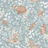 green children's wallpaper from caselio