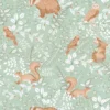 green children's wallpaper from caselio