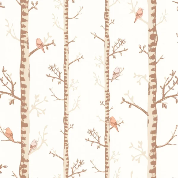 Escalader Wallpaper - Camel by orange botanical wallpaper from caselio