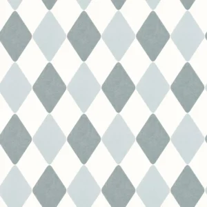 blue geometric wallpaper from caselio