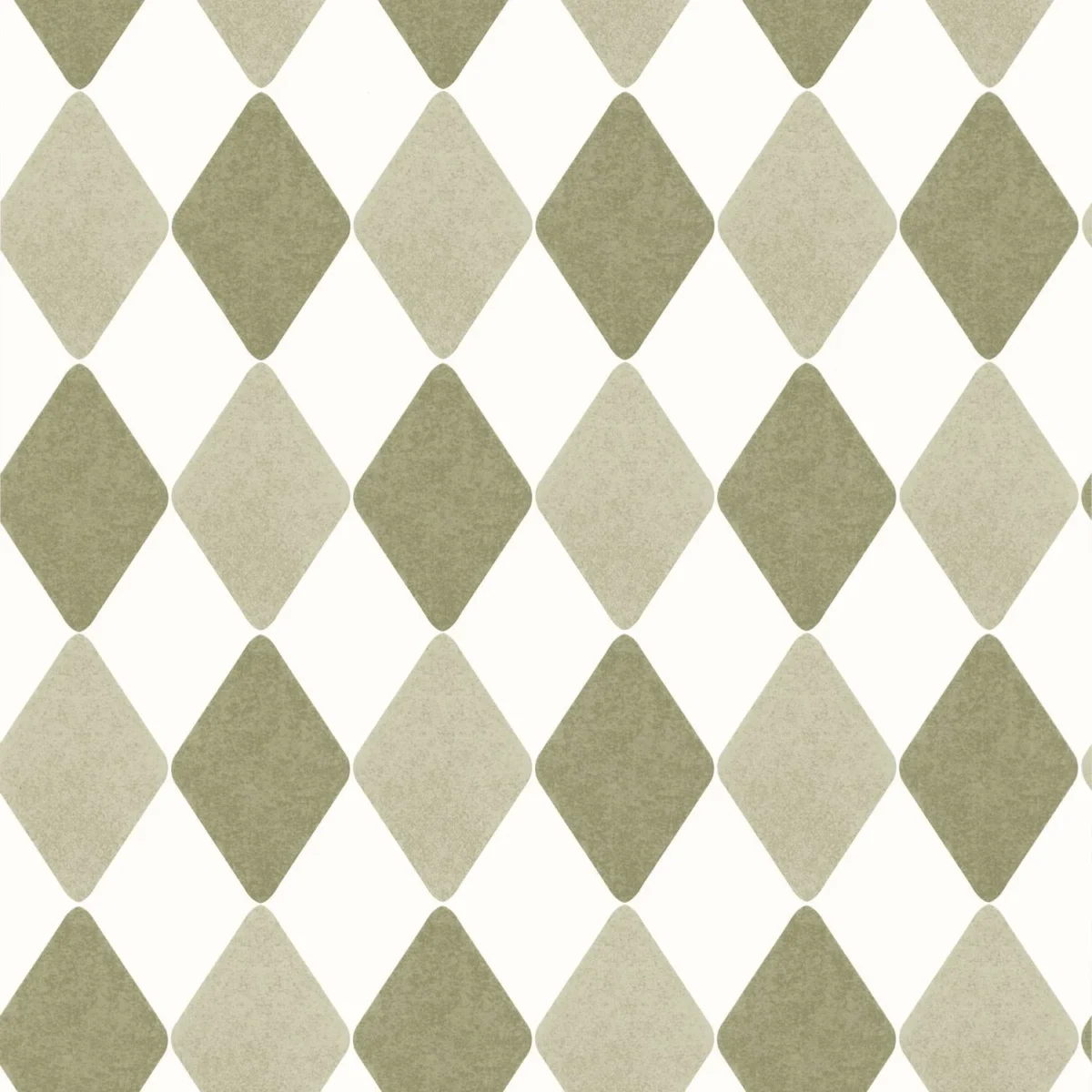Danser Wallpaper - Kaki by green geometric wallpaper from caselio