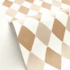 brown geometric wallpaper and wallpaper with
