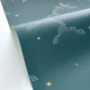 blue children's wallpaper and wallpaper with