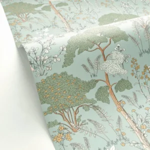 green botanical wallpaper and wallpaper with