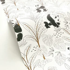 black-grey children's wallpaper and wallpaper with