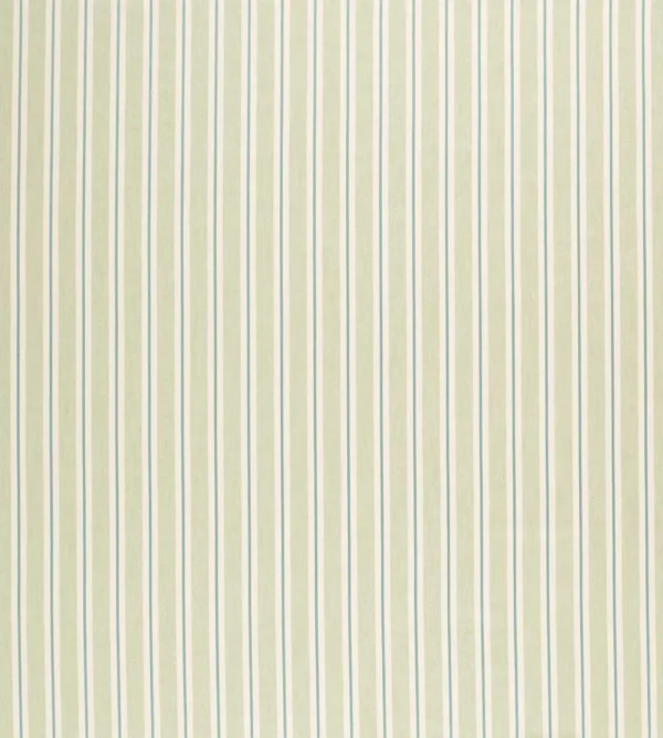 Melton Stripe Fabric - Seaglass by green striped woven fabric from Scion