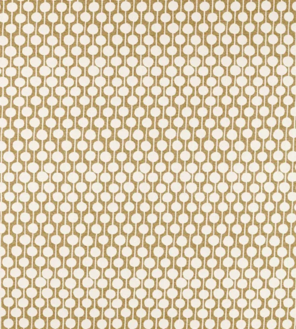 Taimi Fabric - Barley by yellow spotted woven fabric from Scion